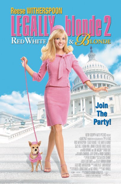 Legally Blonde 2: Red, White And Blonde Poster