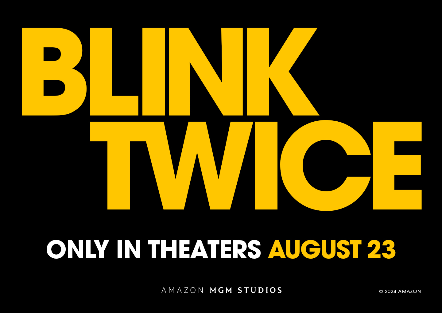 Blink Twice header image